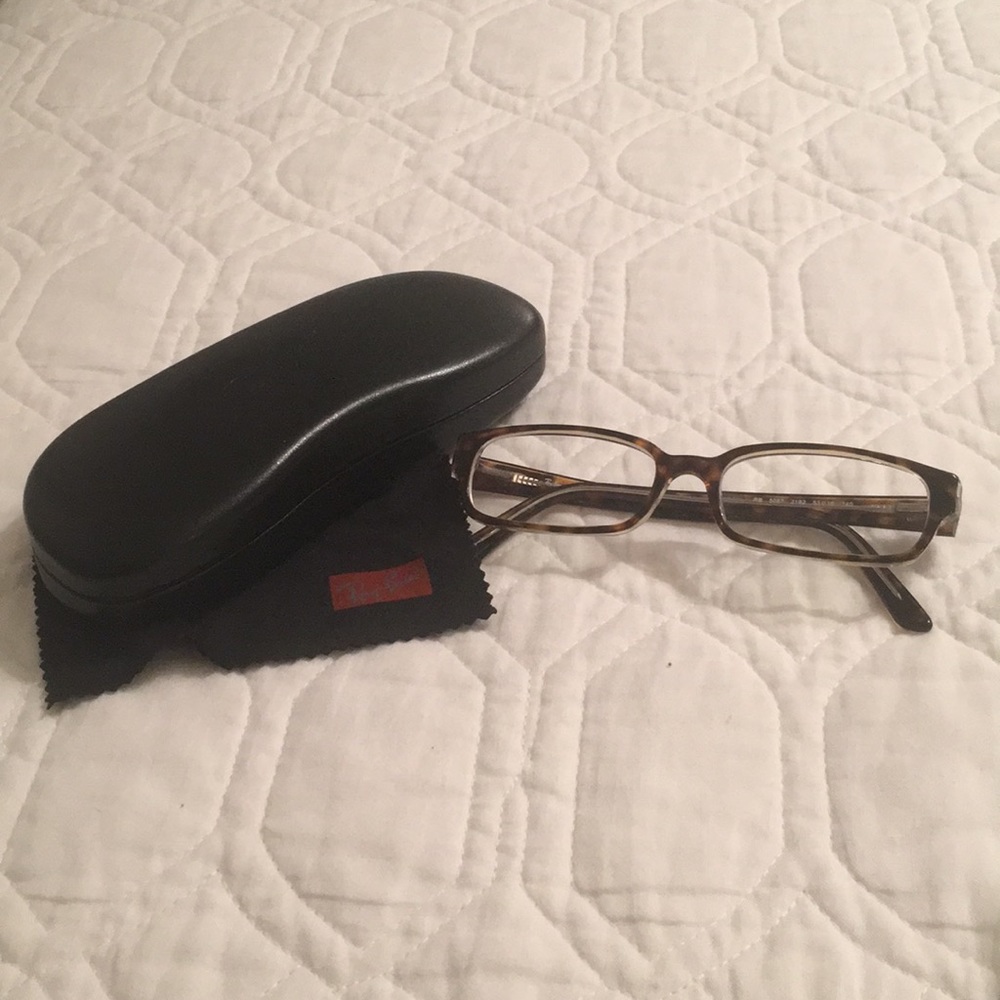 Ray Ban tortoise shell eyeglasses